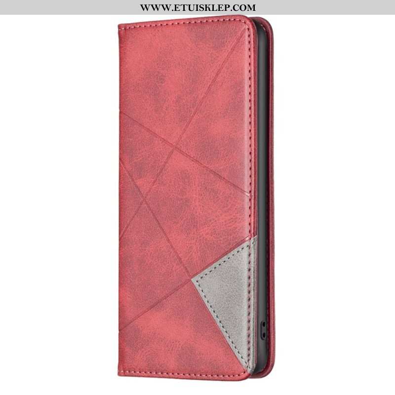 Etui Na Telefon do Realme GT Neo 3 Etui Folio Linie Geometryczne